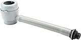 GARANTIA Füllautomat Mini grau (für Dachflächen bis 50 m², für kleine Fallrohre DN 50-60, mit Filtersieb + Überlaufstopp, seitlicher Abgang 25 mm (1'), mit Schlauch inkl. Verschraubung ) 503006