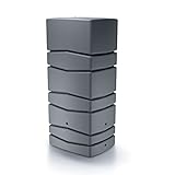 Barril de captación de agua AQUA TOWER 650L., dimensiones (mm) 775x573x1650