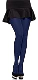 Merry Style Damen Mikrofaser blickdichte Strumpfhose plus size MS 162 60 DEN(Dunkelblau, XXXXL (65-72))