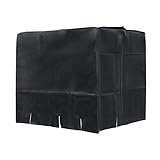 IBC Tank Abdeckung, 1000ml IBC Cover UV-Schutz Foli UV-Folie Schutzhülle Schutzplane Schutz Haube IBC Container Regentonne Verkleidung Wassertank,120 * 100 * 116 cm