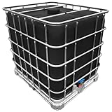 1000l IBC Tank »SCHWARZ« DN150/50 auf PE- oder Stahlpalette (Gebraucht/Gespült)