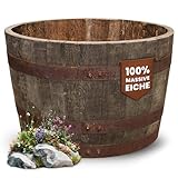 Temesso Halbes Fass aus einem originalen schottischen Whiskyfass (Natur unbehandelt)
